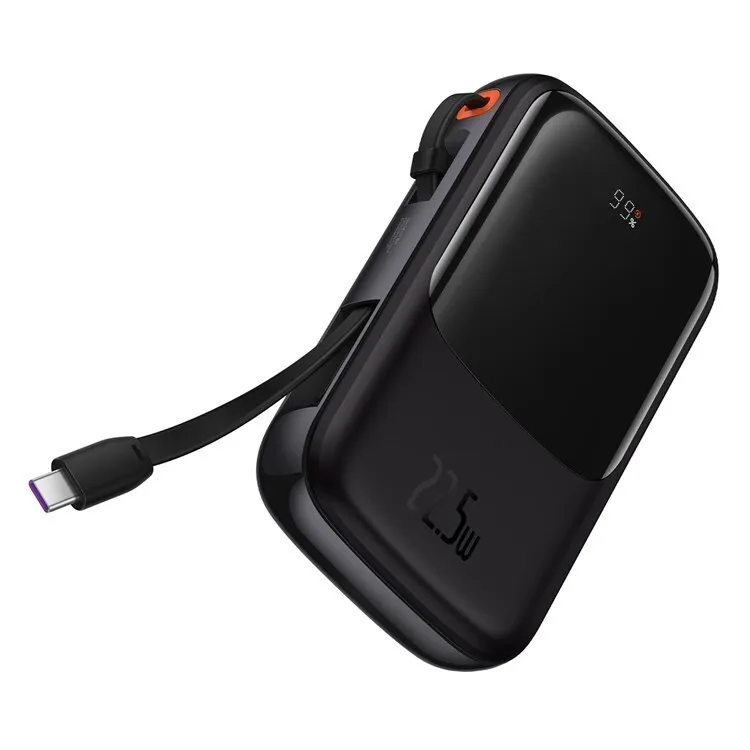 Портативное зарядное устройство Baseus Qpow Pro Digital Display Fast Charge (PPQD060101) (черный)
