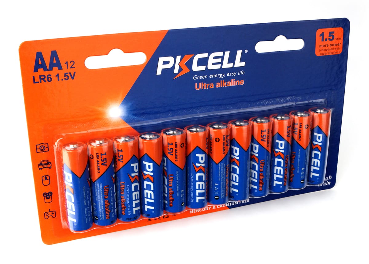 Батарейка PKCELL LR6-12B