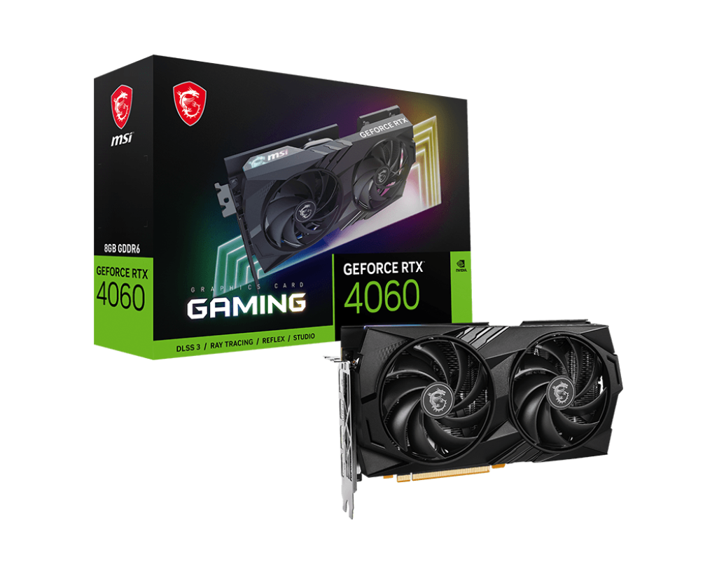 Видеокарта MSI RTX 4060 (RTX 4060 GAMING 8G)
