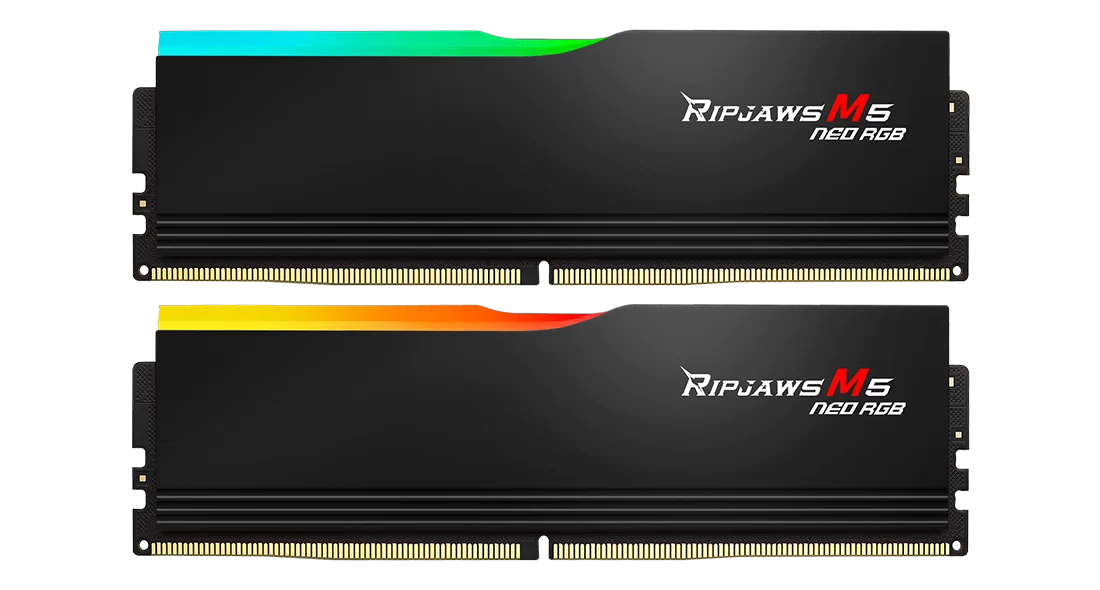 Модуль памяти 96Gb (2*48Gb) G.Skill Ripjaws M5 Neo RGB (F5-6000J3036F48GX2-RM5NRK)