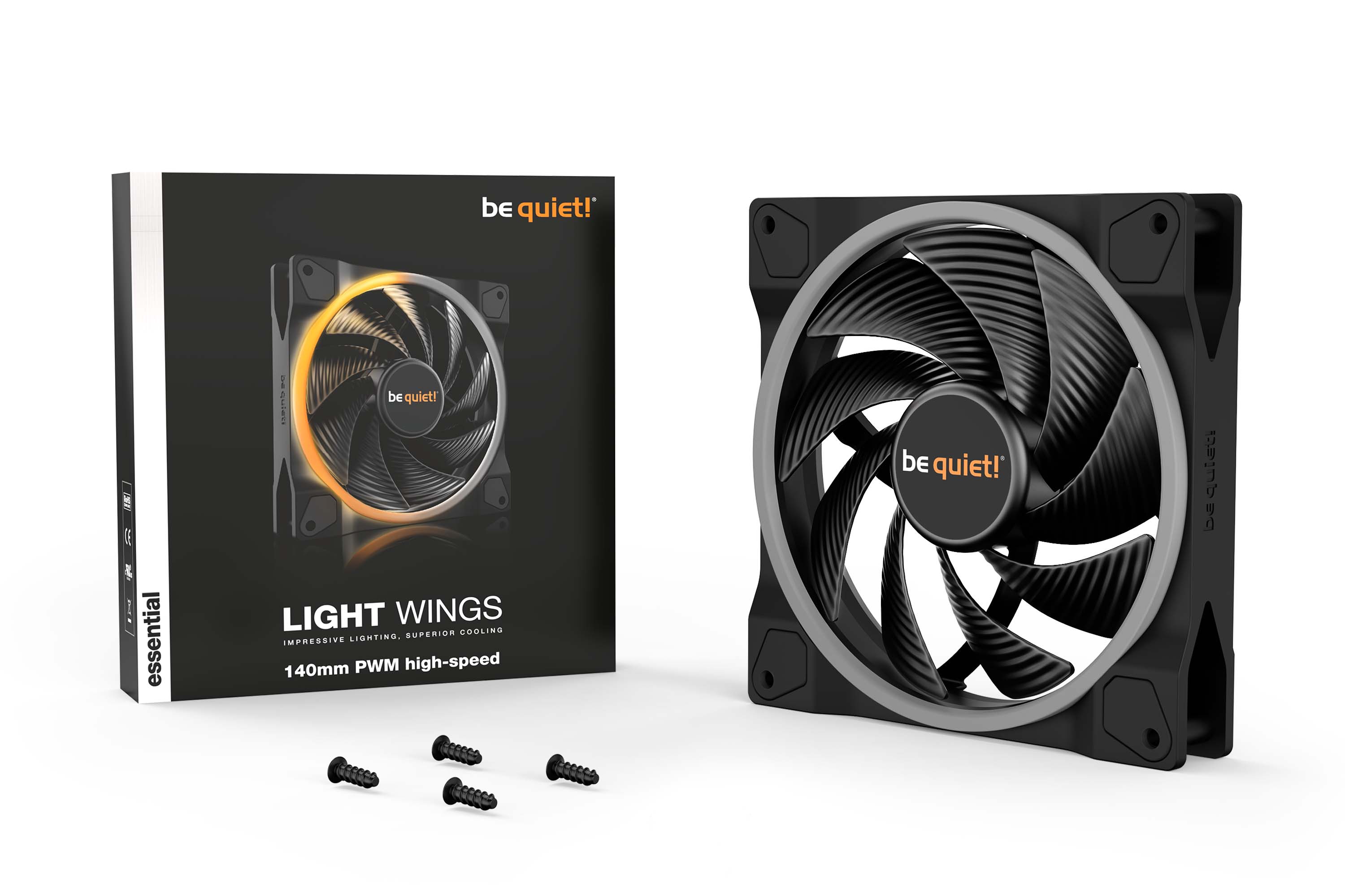 Вентилятор be quiet! Light Wings 140mm (BL075)