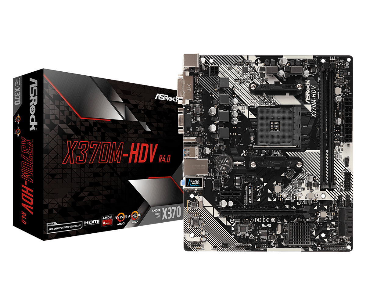 Материнская плата AsRock X370M-HDV R4.0