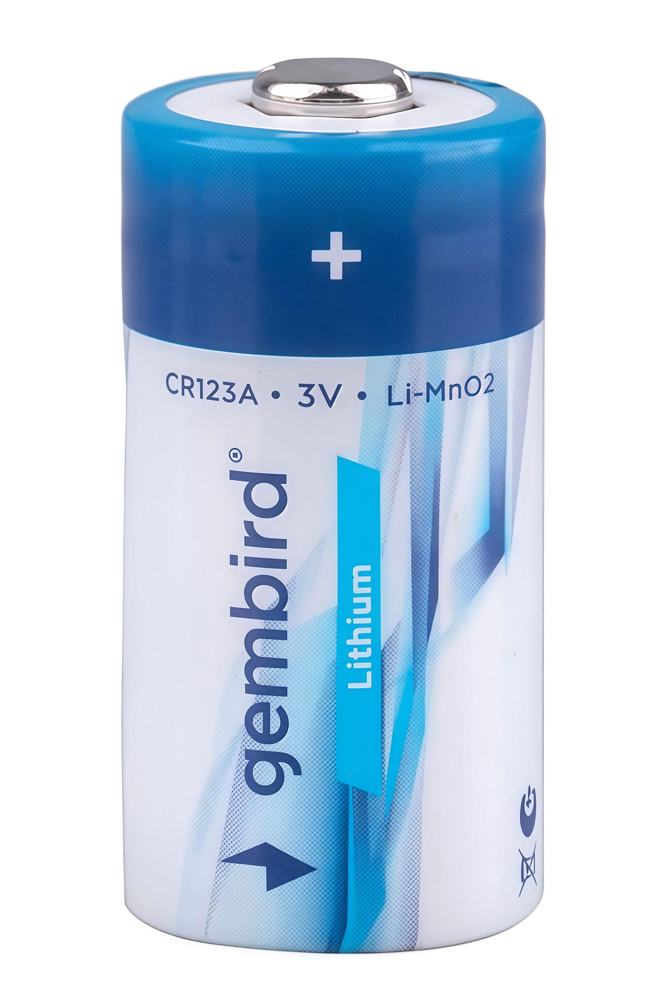 Батарейка Gembird GB-CR123A-1B