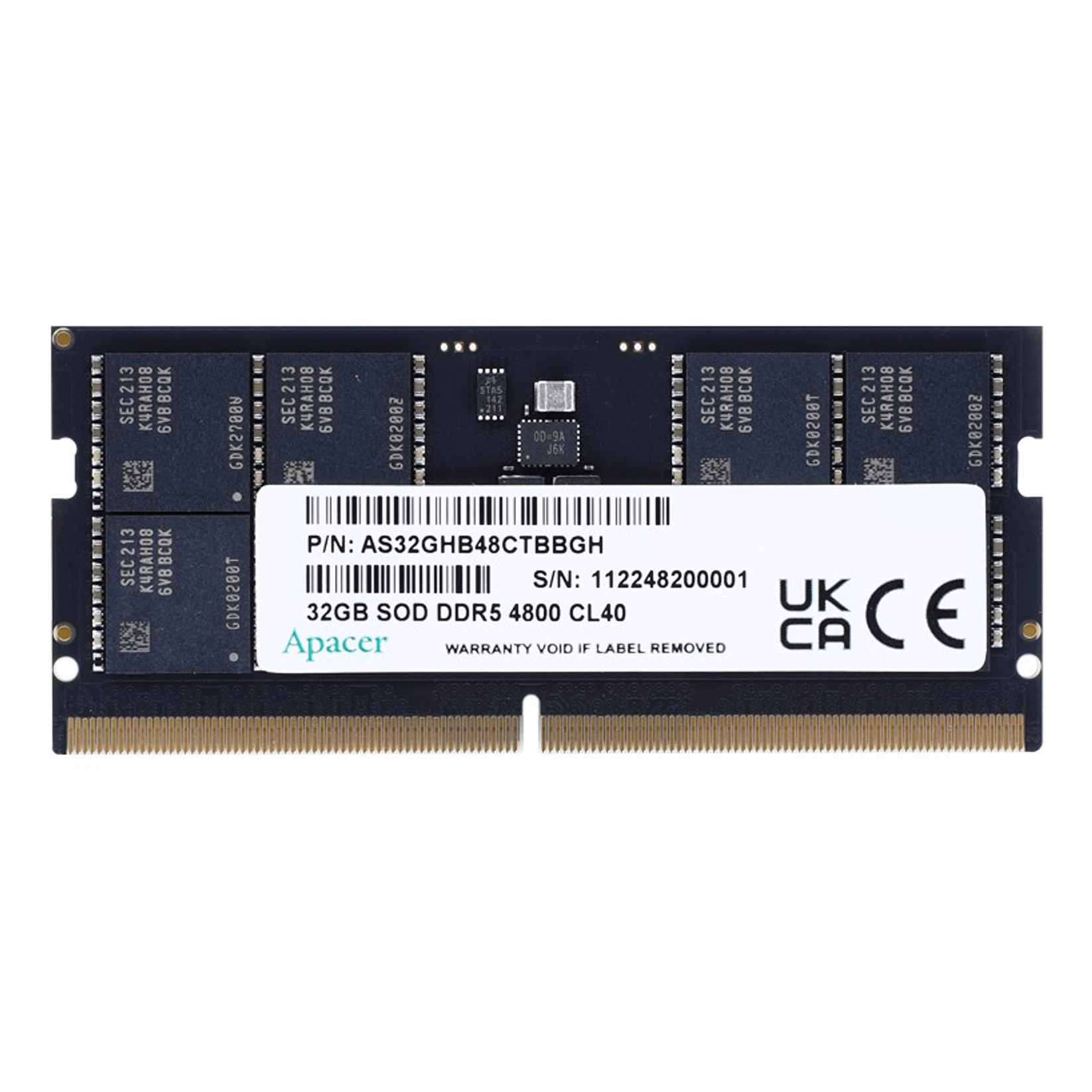 Модуль памяти 32Gb Apacer AS32GHB48CTBBGH