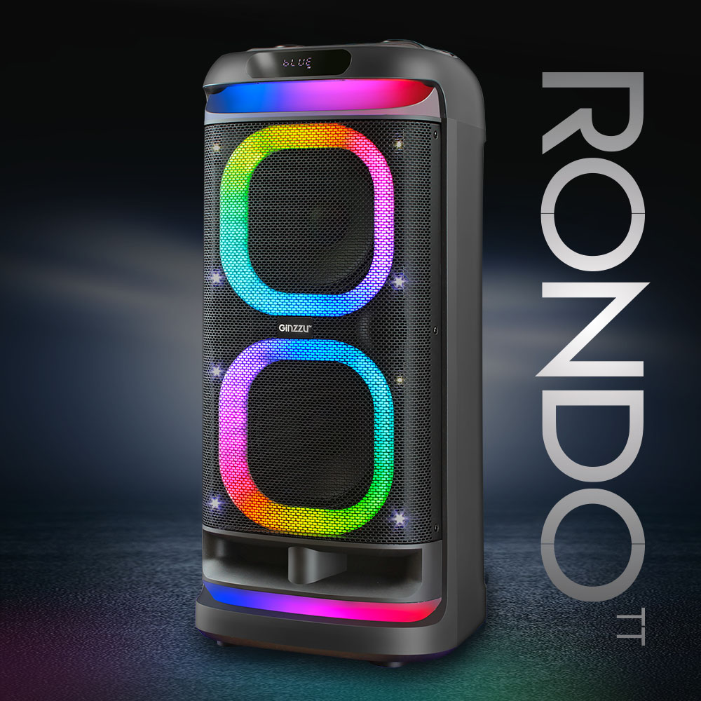 Портативная колонка Ginzzu GM-115 RONDO