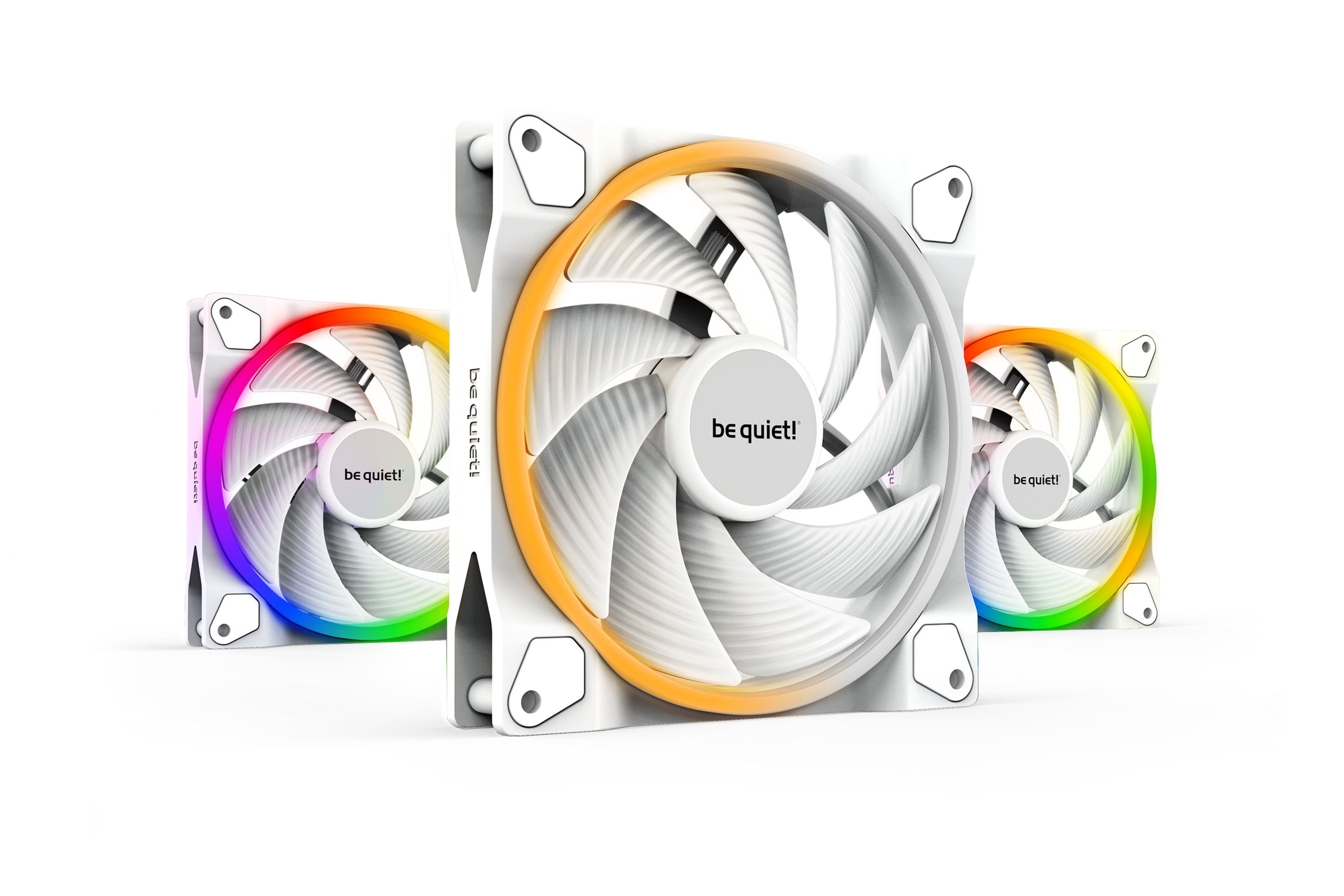 Набор вентиляторов be quiet! Light Wings White 140mm PWM high-speed (BL103)
