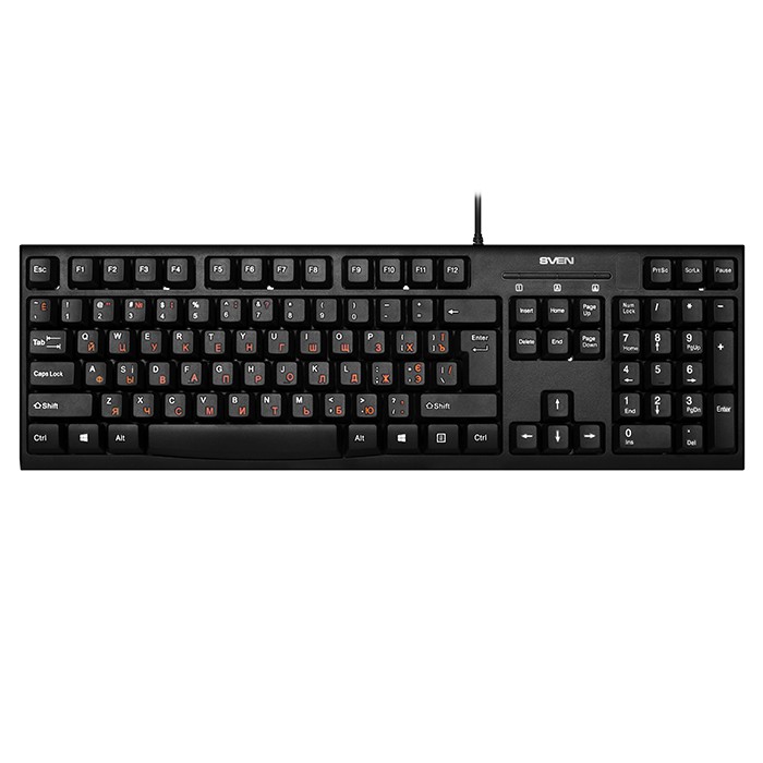 Клавиатура Sven KB-S300 Black (USB)