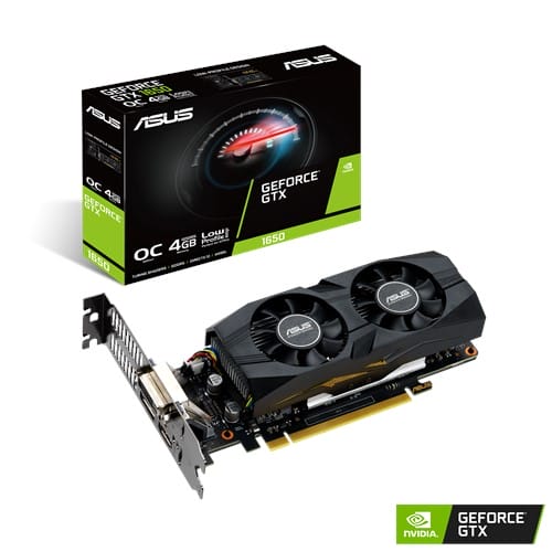 Видеокарта 1650 Asus GTX1650-O4G-LP-BRK OC edition 4Gb GDDR5 128bit