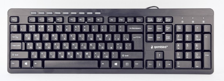 Клавиатура Gembird KB-UM-106-RU M/Media black USB
