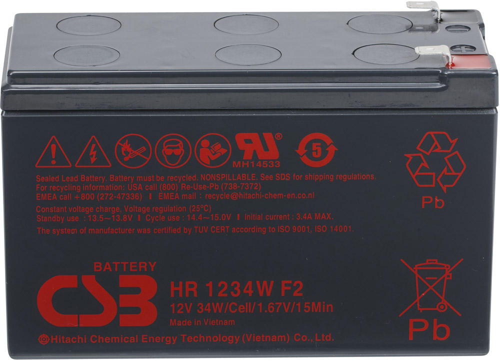 Аккумулятор для ИБП CSB HR1234W F2
