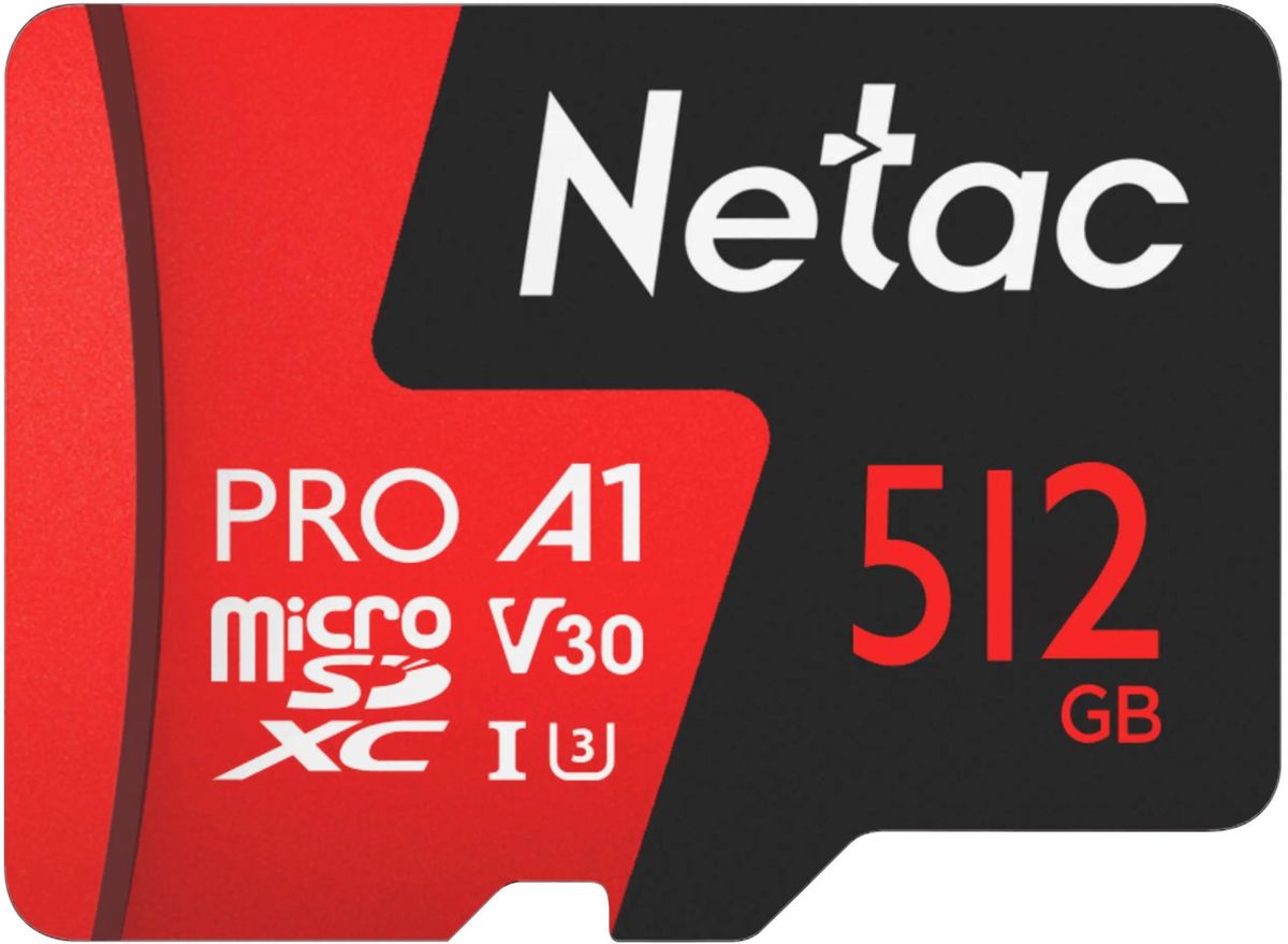 Карта памяти 512Gb Netac P500 Extreme Pro (NT02P500PRO-512G-R)