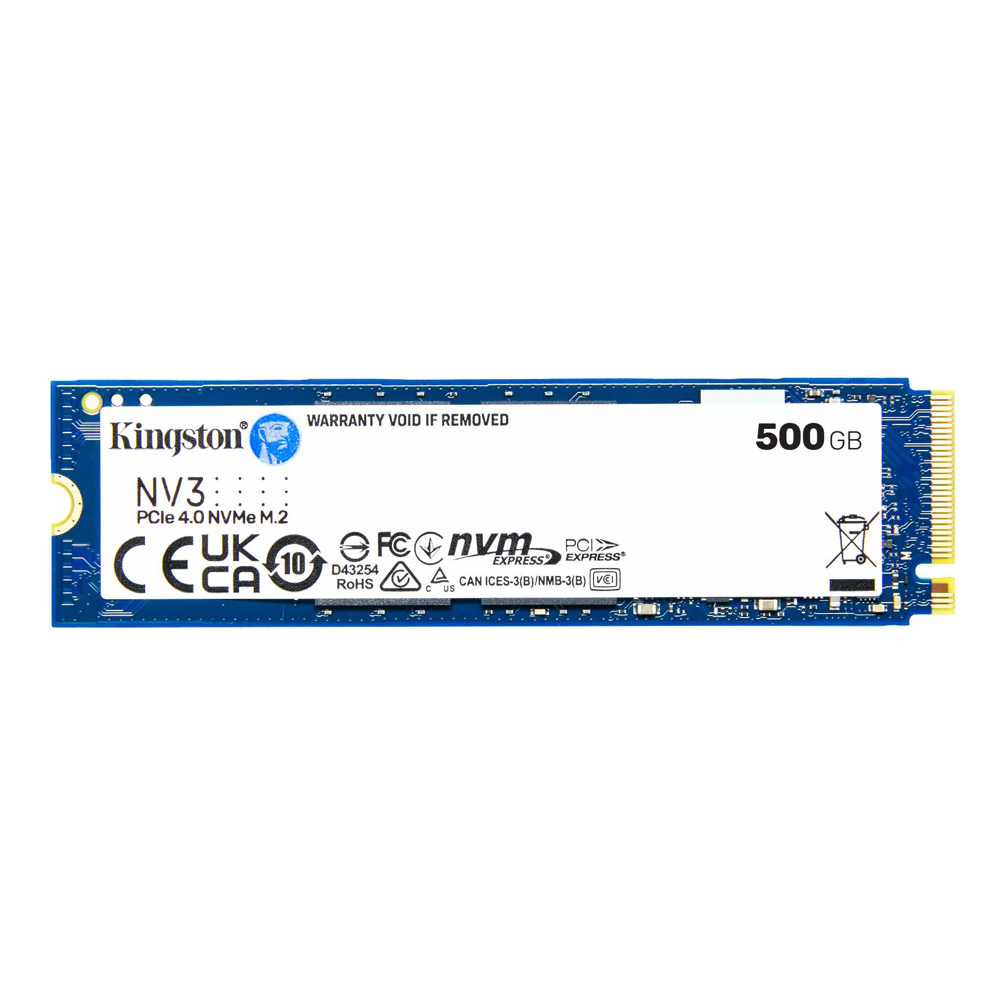 Жесткий диск SSD 500Gb Kingston SNV3S/500G