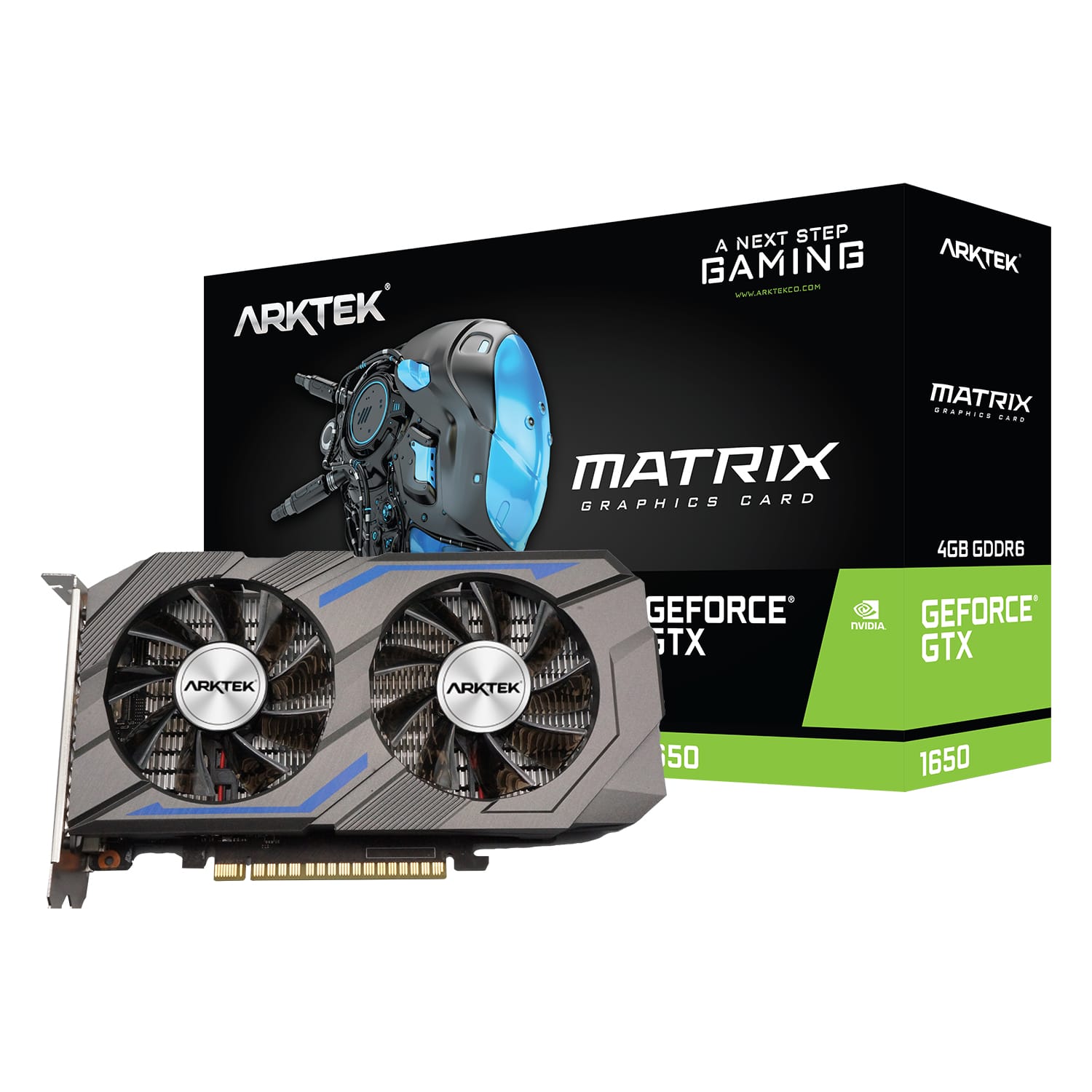 Видеокарта ARKTEK AKN1650D6S4GH1