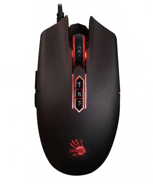 Мышь A4Tech Bloody P80 Pro Black (Проводная, 12000cpi, 8 кн, RGB, USB)