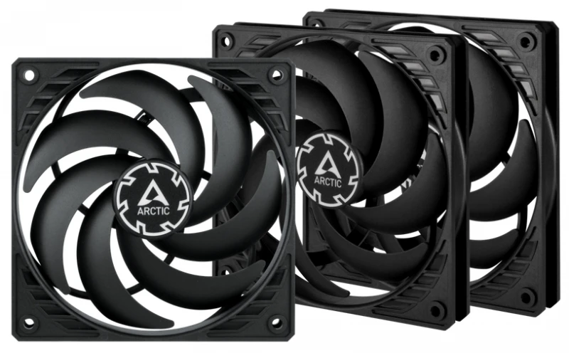 Набор вентиляторов Arctic P12 Slim PWM PST 3xPack 120mm (ACFAN00275A)