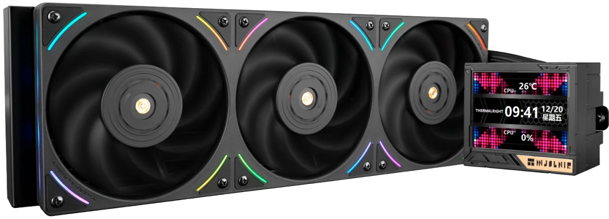 Система жидкостного охлаждения Thermalright Mjolnir Vision 360 UB PRO ARGB (черный) (TRMV360UBPROAB)