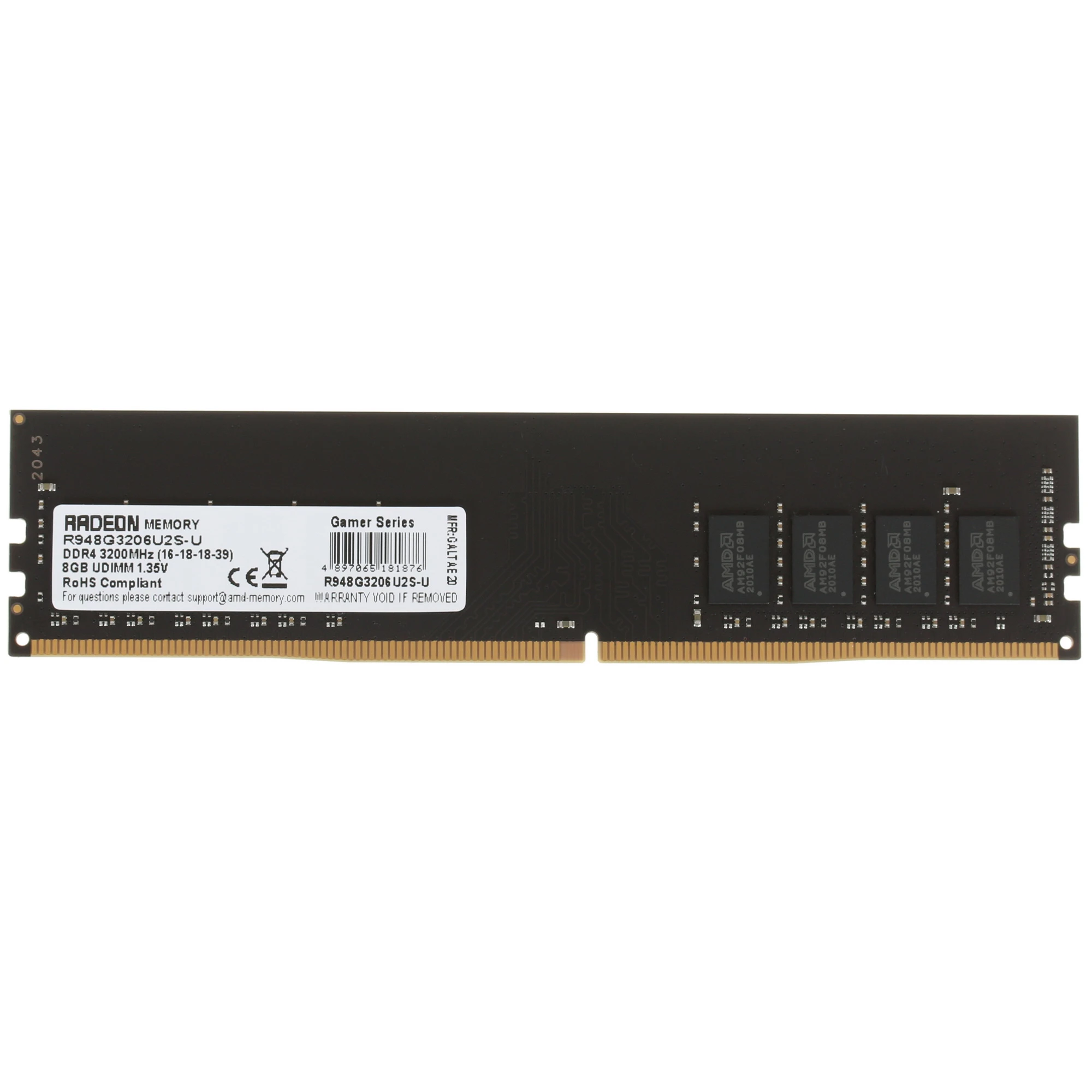 Модуль памяти 8Gb AMD Radeon R9 Gamer Series (P948G3206U2S-UO)
