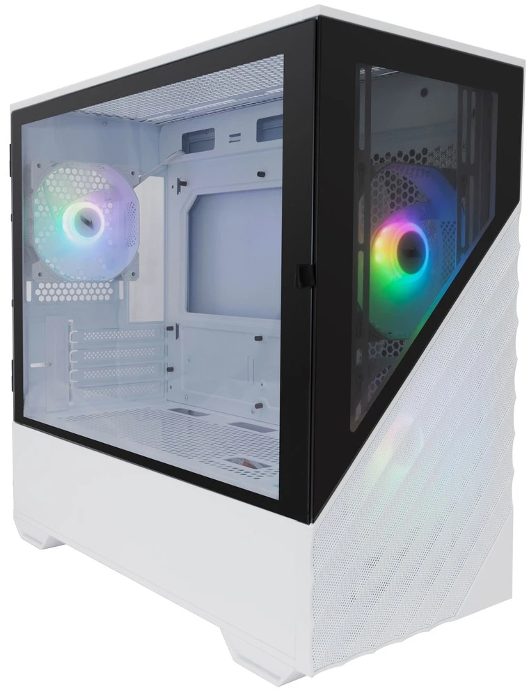 Корпус 1stPlayer DK D7 ARGB (D7-WH-3F7-W)