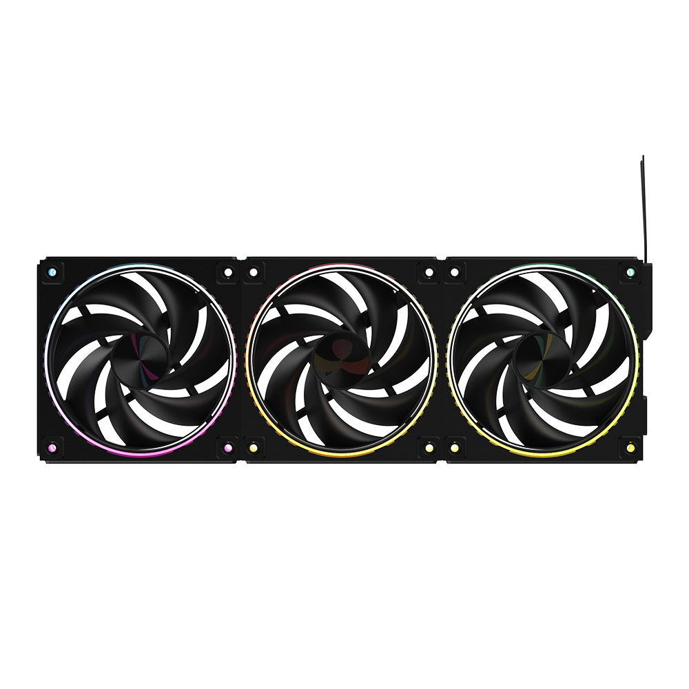 Набор вентиляторов Zalman ZM-DF120 A3 (черный)