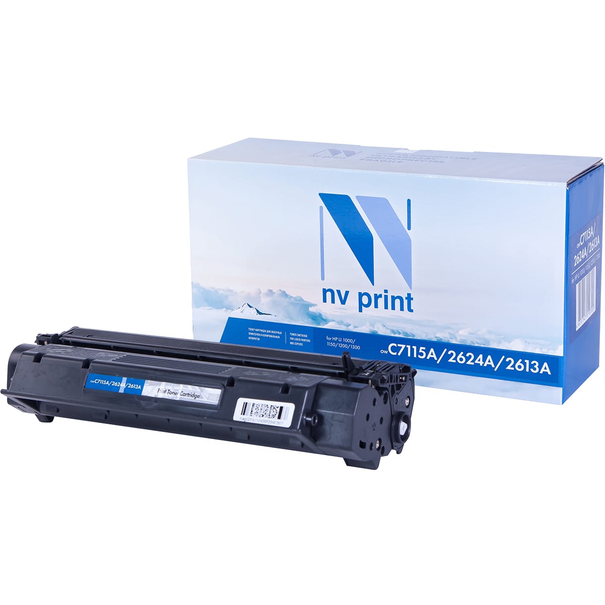 Картридж лазерный NV Print NV-C7115A/2624A/2613A (HP LaserJet 1000, 1000W, 1005, 1005W, 1200, 1200N, 1200SE, 1220, 1220SE, 2500стр.)