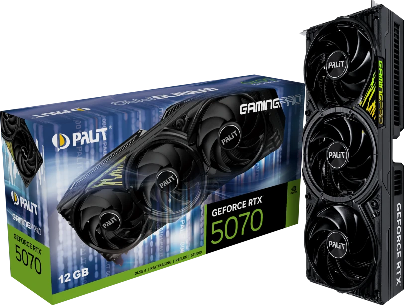 Видеокарта Palit RTX 5070 Gaming Pro (NE75070019K9-GB2050A)