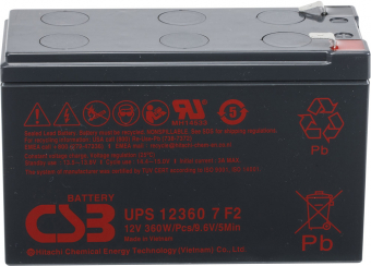 Аккумулятор для ИБП CSB UPS 12360 7 F2