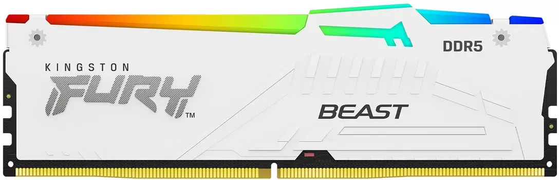 Модуль памяти 32Gb Kingston FURY Beast White Expo RGB (KF560C36BWEA-32)