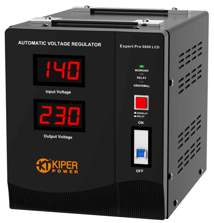 Стабилизатор напряжения Kiper Power Expert Pro 5000 LCD (5000VA/3000W)