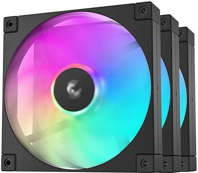 Набор вентиляторов DeepCool FD14 ARGB 3 IN 1 (R-FD14-BKAPN3-G)