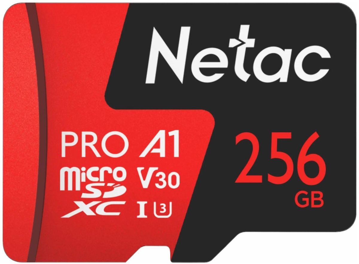 Карта памяти 256Gb Netac P500 Extreme Pro (NT02P500PRO-256G-S)