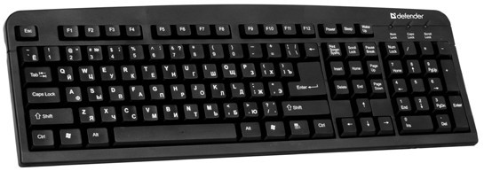 Клавиатура Defender Element HB-520 Black USB