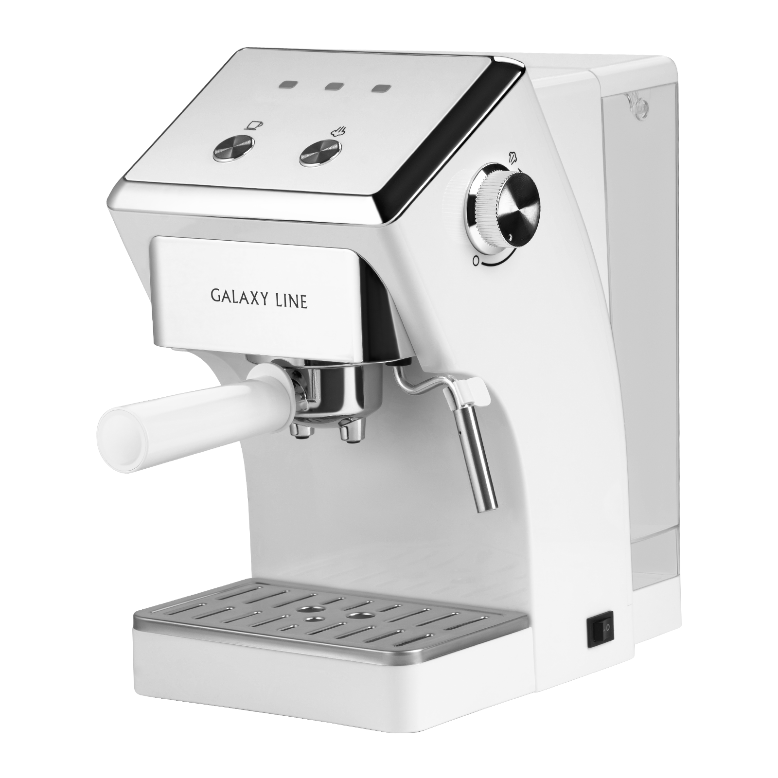 Рожковая кофеварка Galaxy Line GL0756 (белый)