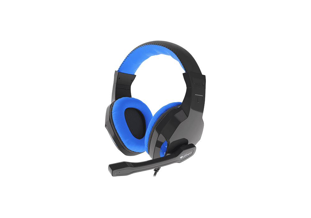 Наушники Genesis Argon 100 Blue (NSG-1436) GAMING (Накладные, закрытое, 20-20000 Гц, 32 Ом)