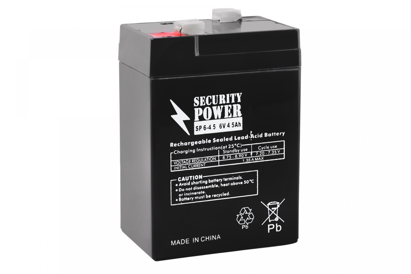 Аккумулятор для ИБП Security Power SP 6-4,5 F1