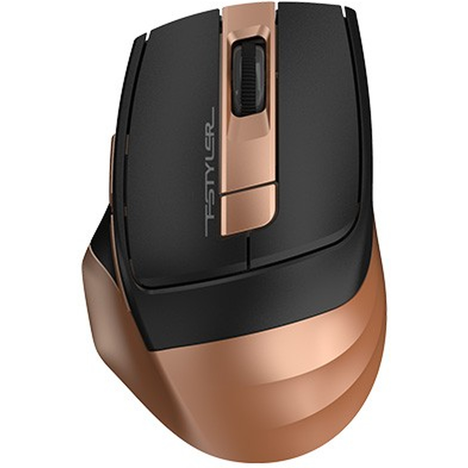 Мышь A4Tech Fstyler FG35 (черный/золотистый)