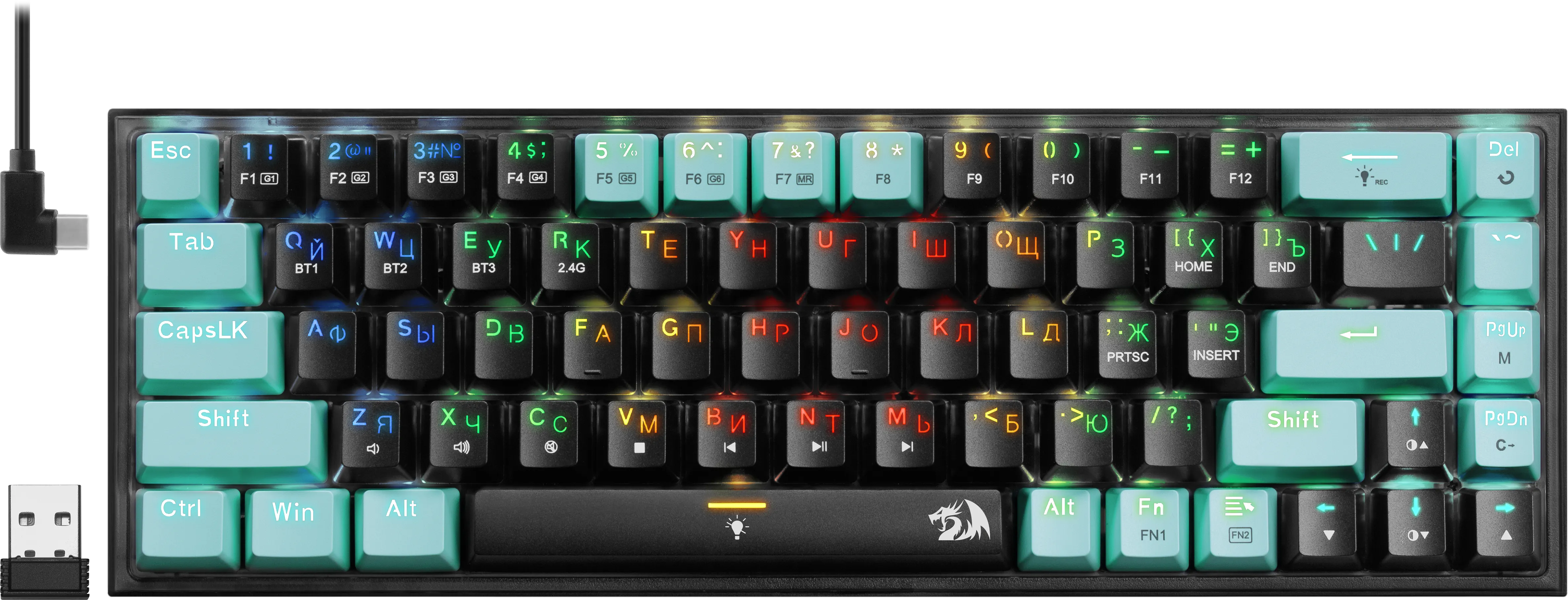 Клавиатура Redragon Castor Pro 3 (71533)