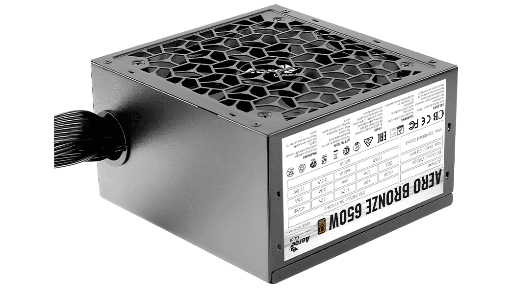 Блок питания 650W Aerocool Aero Bronze 650W (ACPB-AR65AEC.11)