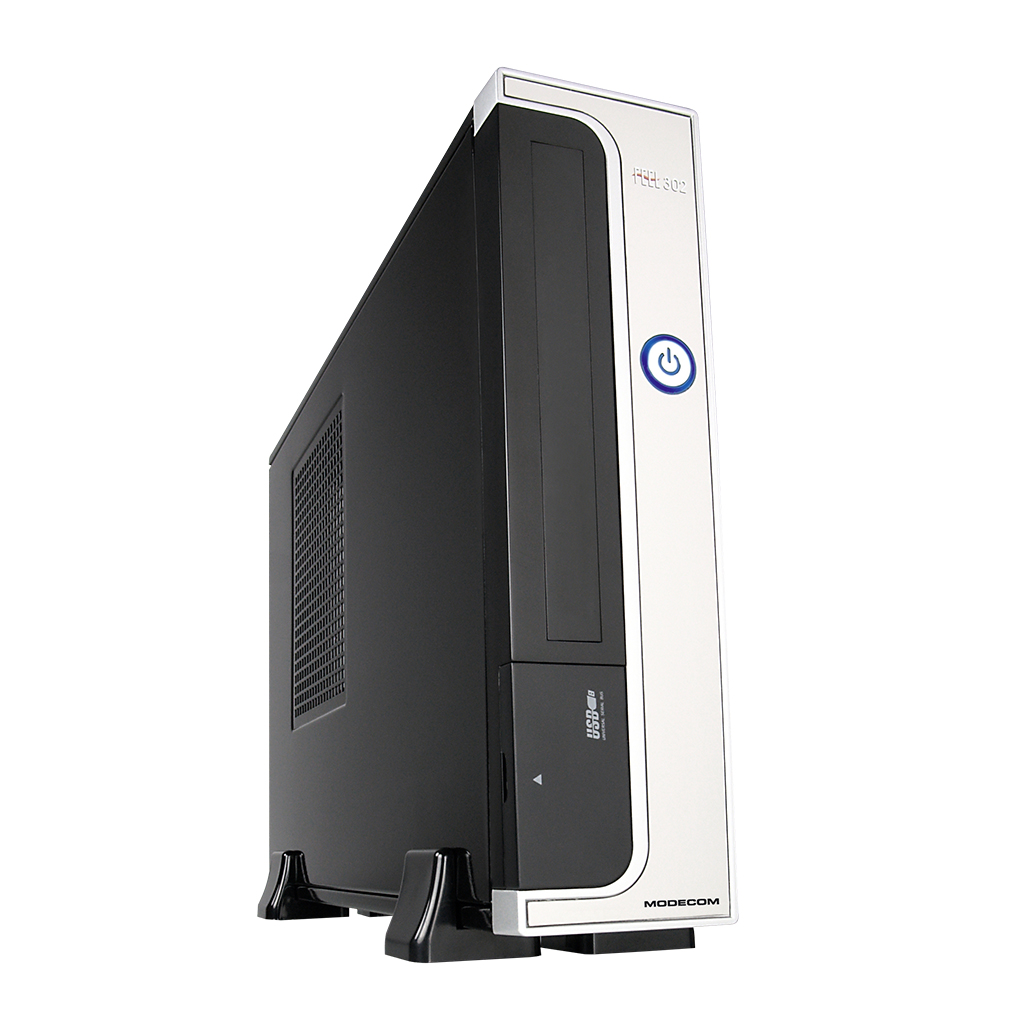 Корпус Modecom FEEL 302 black/silver (IX-F302-13)