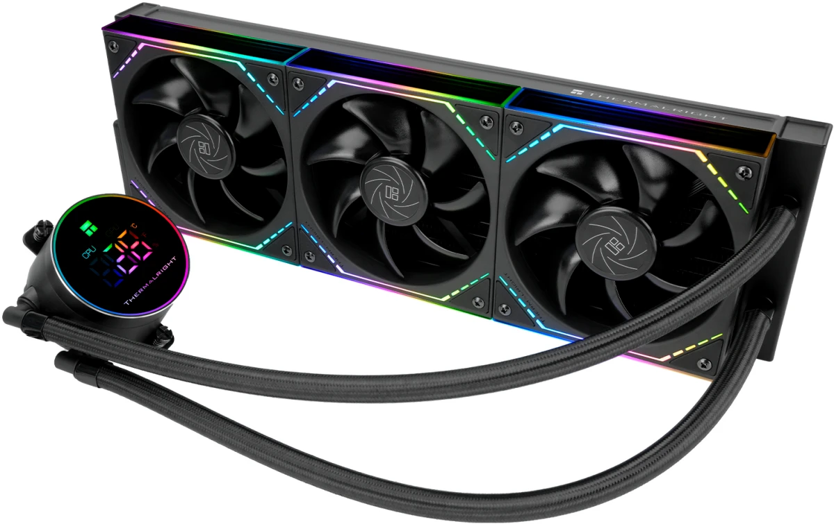 Система жидкостного охлаждения Thermalright Frozen Magic 360 Digital ARGB Black V2 (F-MAGIC-360-DIGITAL-BL-ARGB-V2)