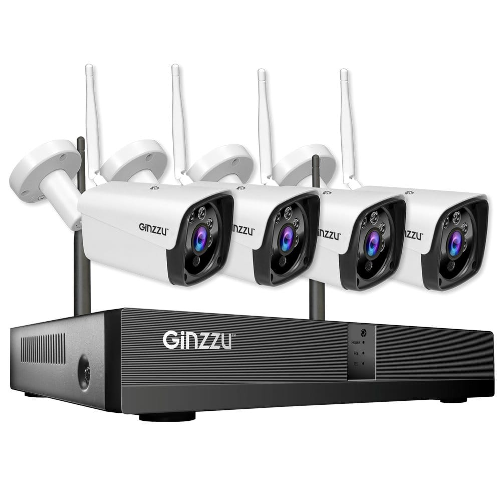 Комплект видеонаблюдения GINZZU HK-8401W
