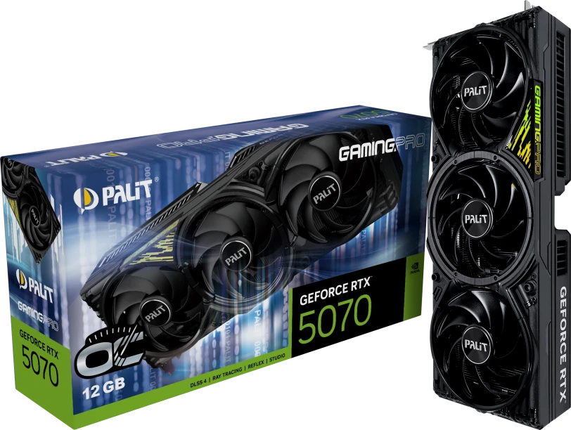 Видеокарта Palit RTX 5070 GamingPro OC (NE75070T19K9-GB2050A)