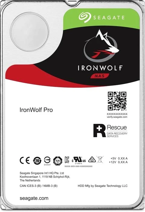 Жесткий диск 10Tb Seagate Ironwolf Pro (ST10000NT001)