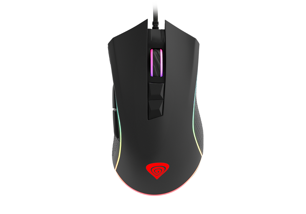 Мышь Genesis Krypton 770 Black (NMG-1163) (12000dpi, 7 кнопок, RGB подсветка, USB)